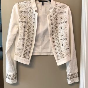WHBM Linen Blazer